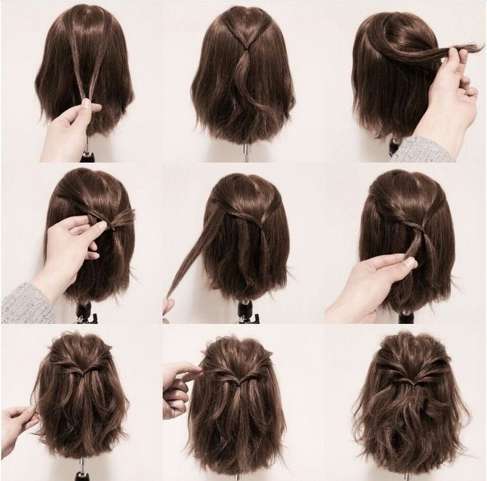 15 причёсок, которые любая девушка сделает за 5 минут