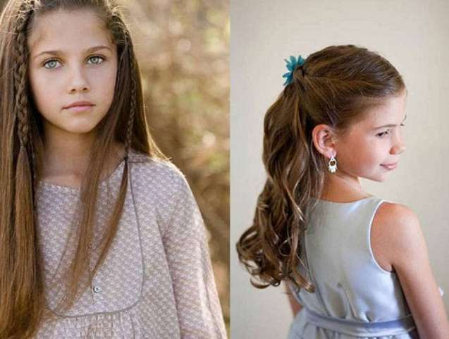 Модные причёски для девочек | Детская Парикмахерская 