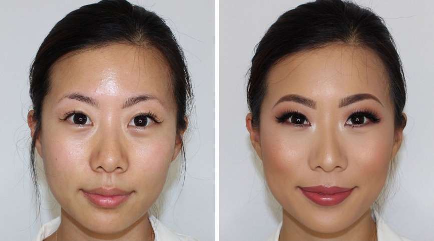 Японский макияж для увеличения глаз, фото и видео