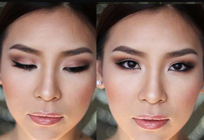 Техники нанесения макияжа на нависшее веко