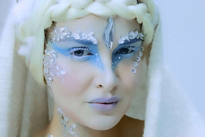 Новогодний макияж. Снежная королева
